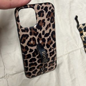 Leopard print loopy iPhone 11 Pro case. Lightly used.